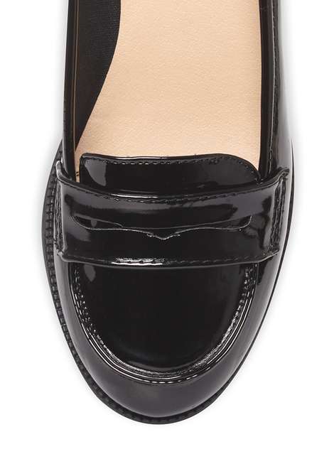 Black Patent 'Lily' Loafers